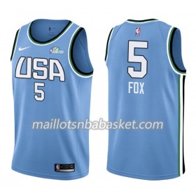 Maillot Homme Sacramento Kings De'Aaron Fox 5 Nike 2019 Rising Star Swingman